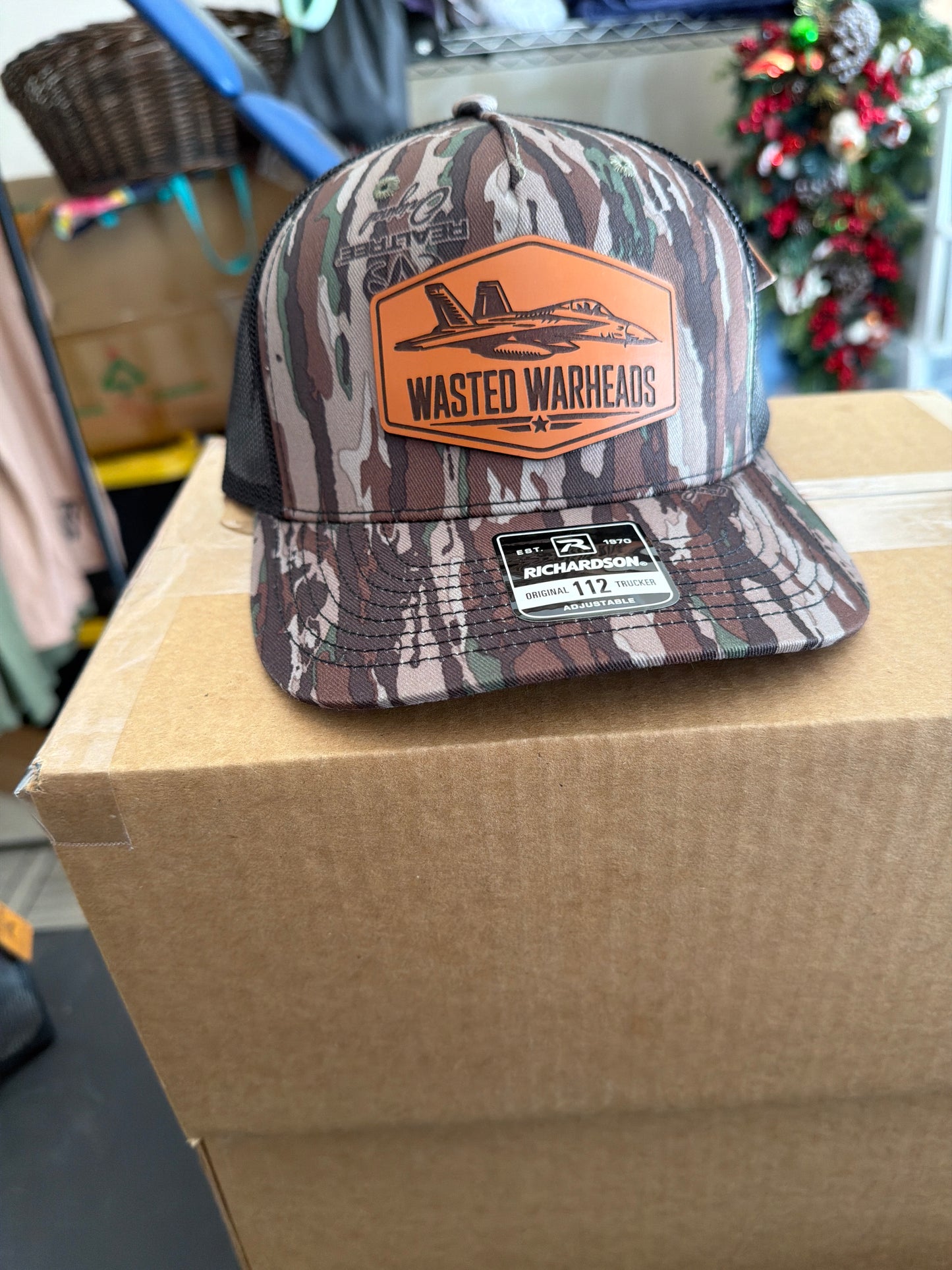 LEATHER PATCH HAT 3