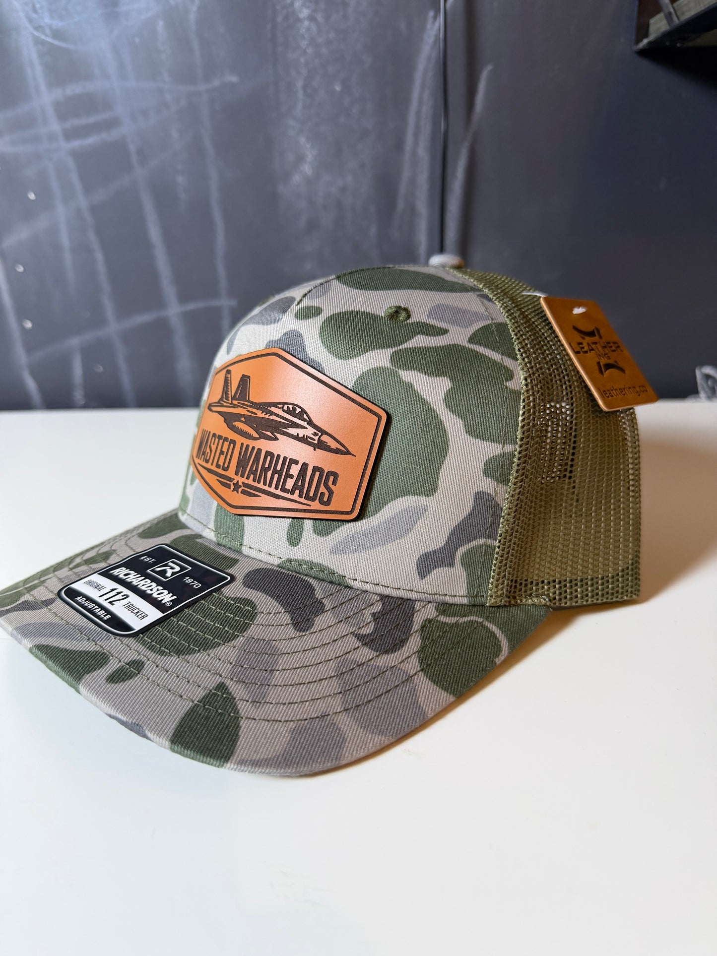 LEATHER PATCH HAT 5