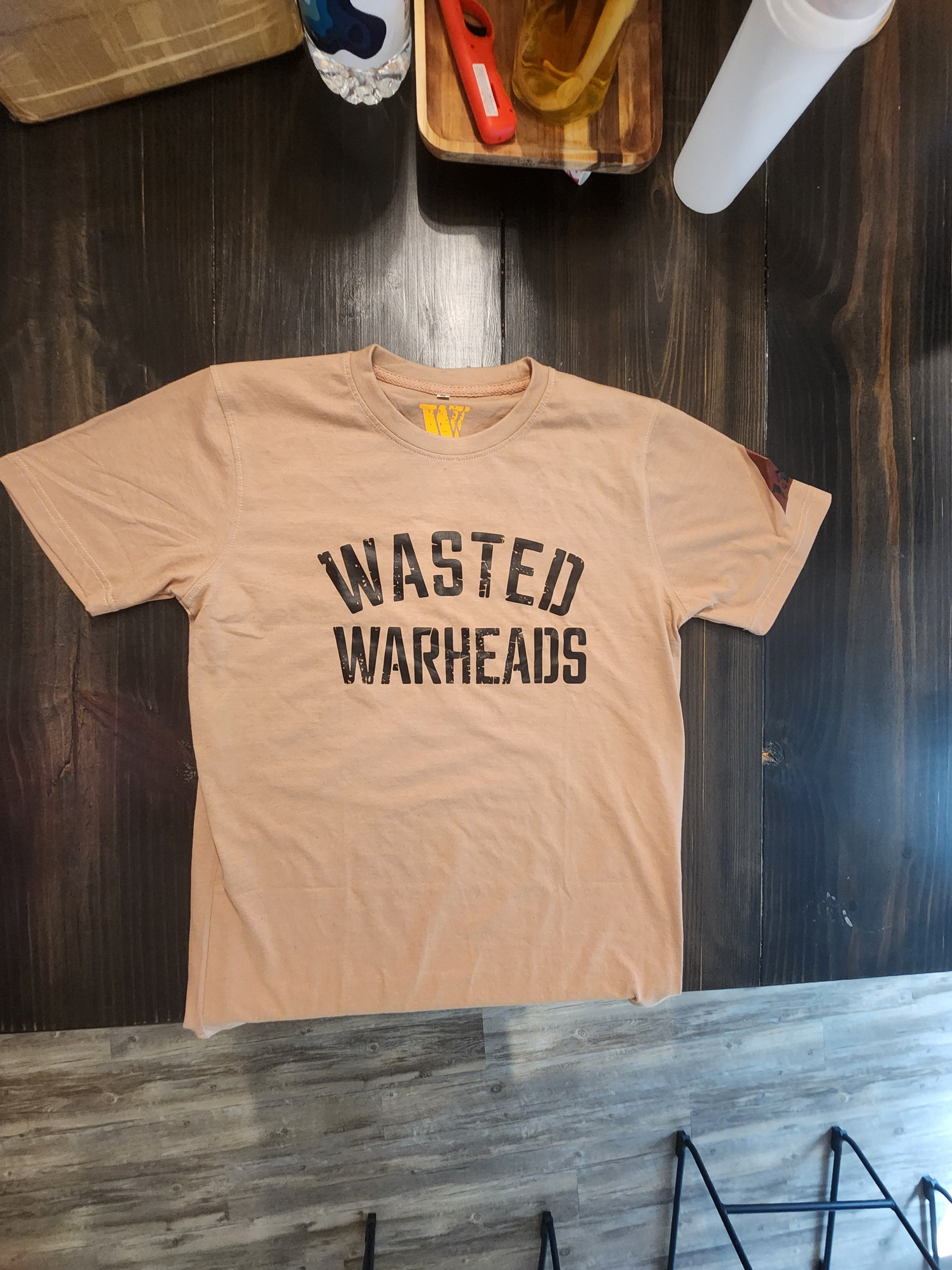 TAN WARHEADS ON FOREHEADS