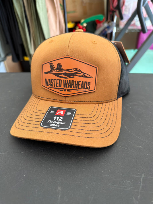 LEATHER PATCH HAT 7
