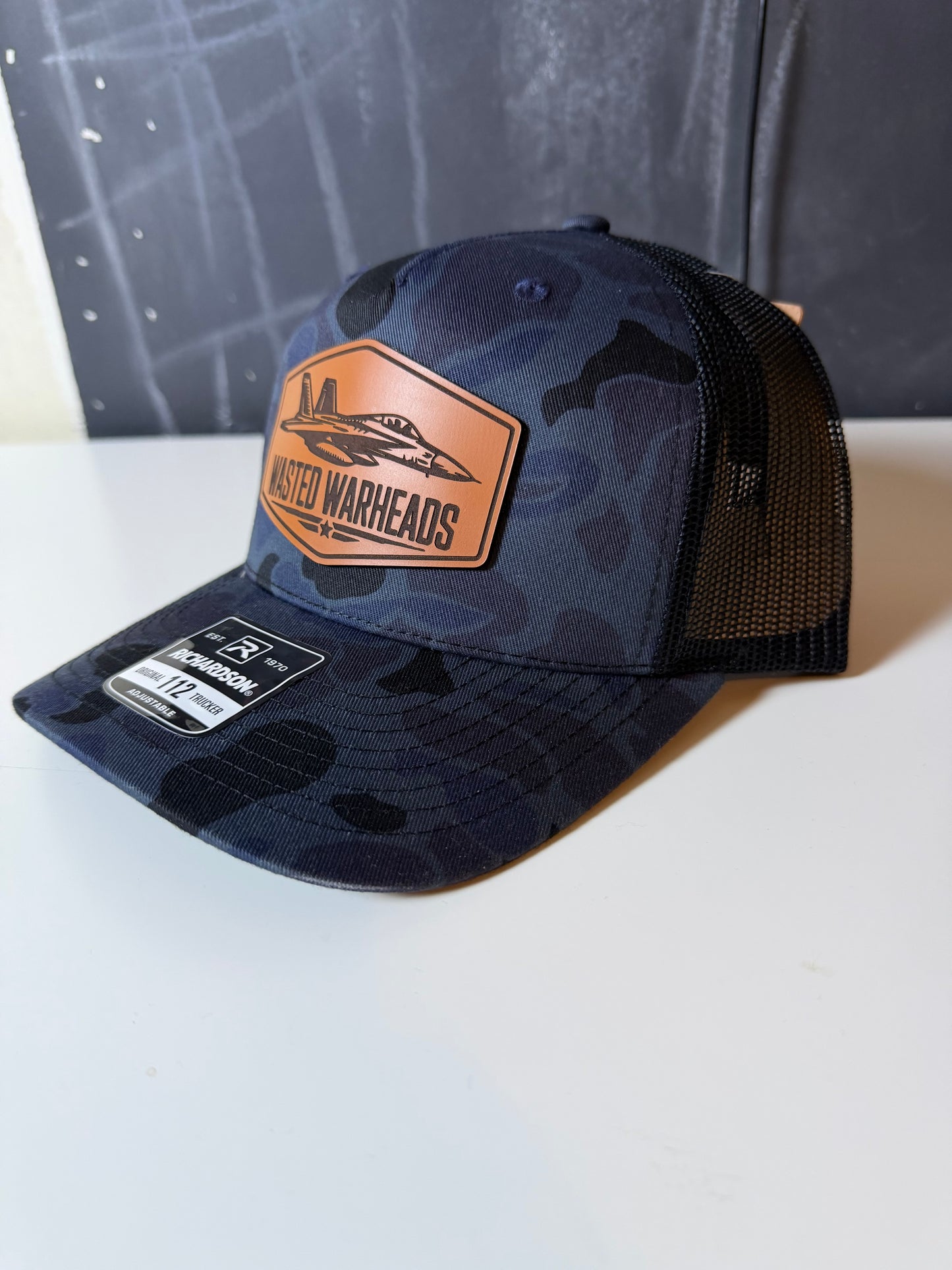 LEATHER PATCH HAT 2
